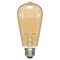 Satco S9579 6.5W Antique Filament LED 2300K ST19 E26 Light Bulb - 60W equiv.
